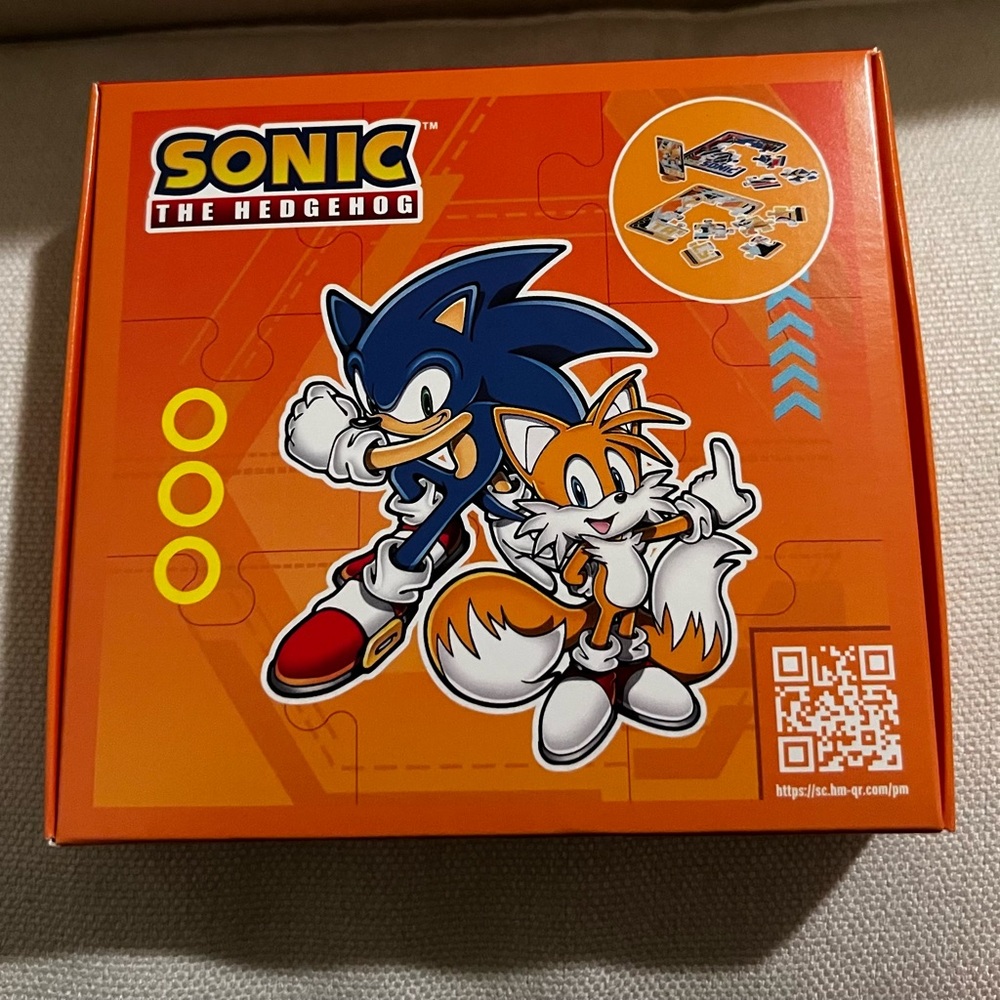 McDonald’s Sonic The Hedgehog Puzzle Happy Meal Toy 2023